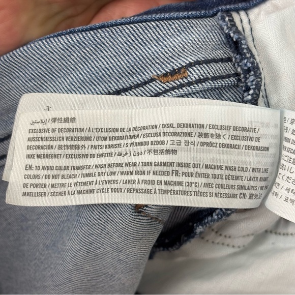 Abercrombie & Fitch The Super Skinny Ankle High-Rise Jeans Curve Love Size 30/10 - Picture 10 of 10